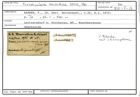 Karteikarte zum Belegmaterial von Frondicularia microdisca Reuss, 1860